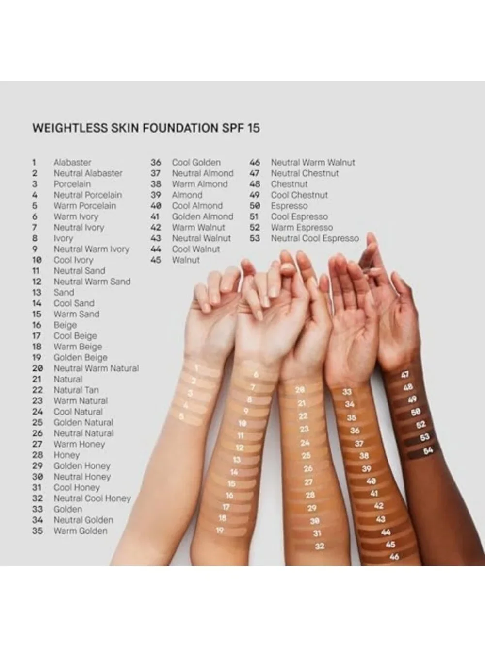 Weightless Liquid Foundation SPF 15 | Oil-Control, 24-Hour Hydration, Matte
